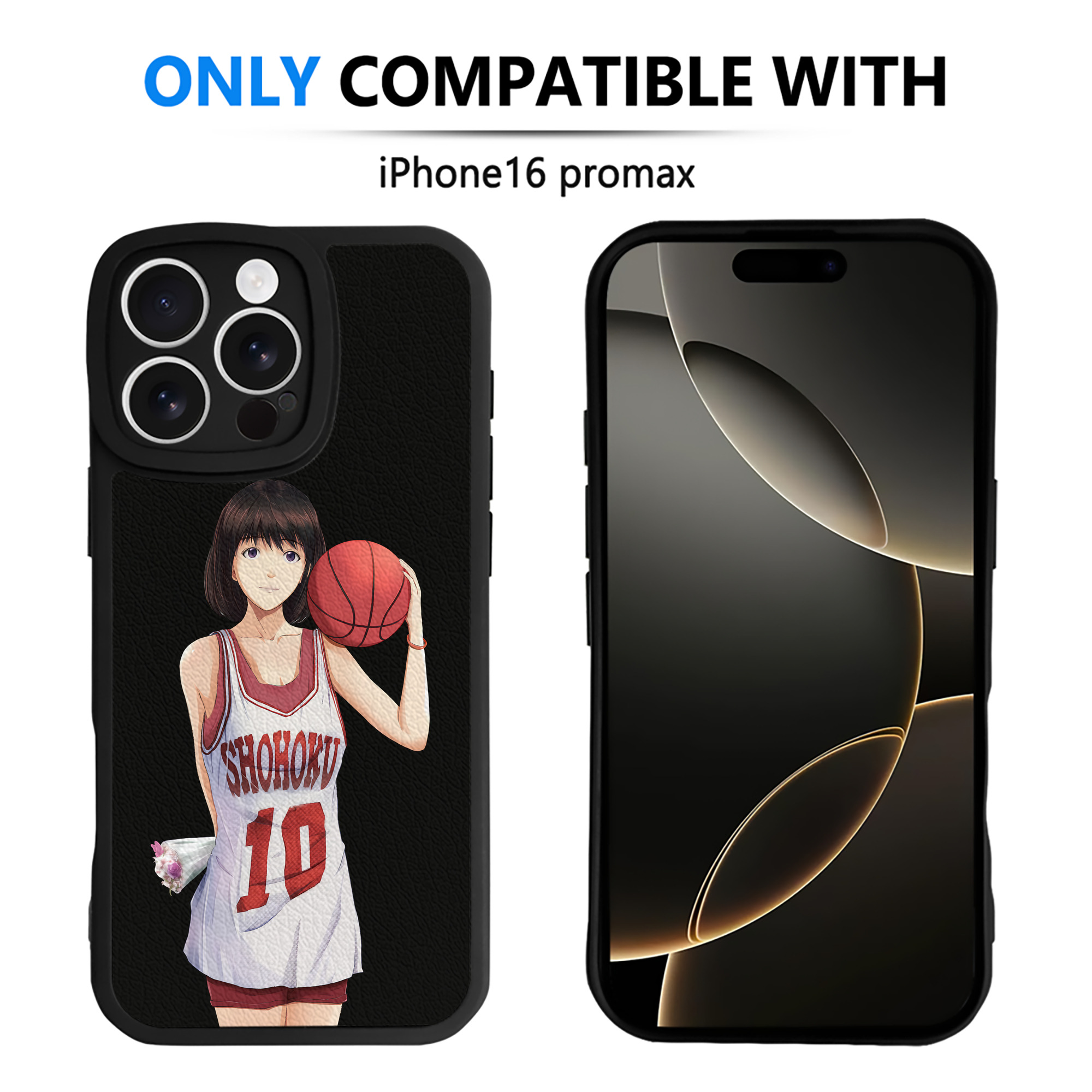 （画像用） SLAM DUNK／スラムダンク 【iPhone 16シリーズ対応】シリコンスマホケース（レザー調） 材質：シリコン